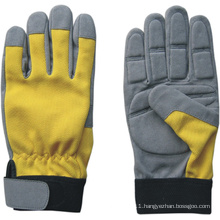 Synthetic Leather Mechanic Anti-Vibration Glove-7207